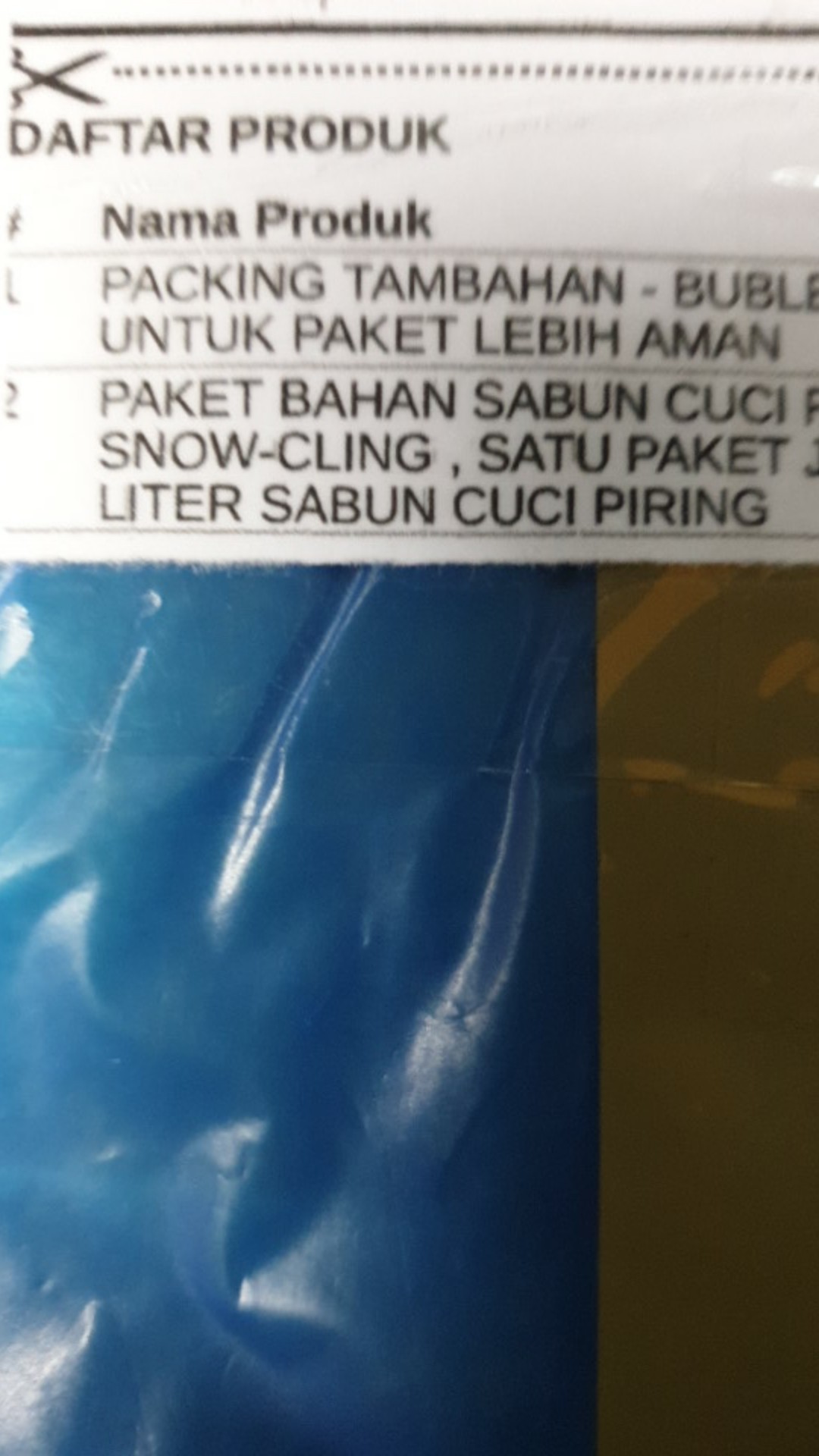 Paket Bahan Bibit Sabun Cuci Piring - Snowcling Formula Baru Extra Busa - Cuci Piring Gelas Perabot
