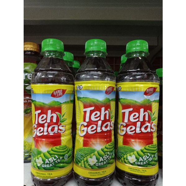 Jual Teh Gelas Original Botol 250ml 350ml Shopee Indonesia 8012