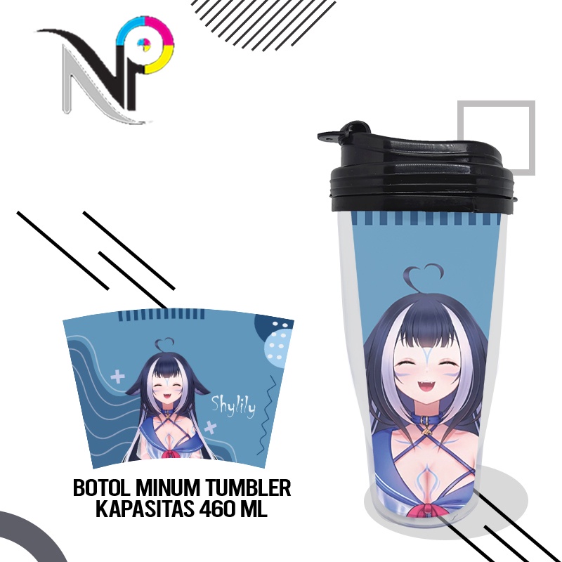 Botol Minum Tumbler VTUBER SHYLILY