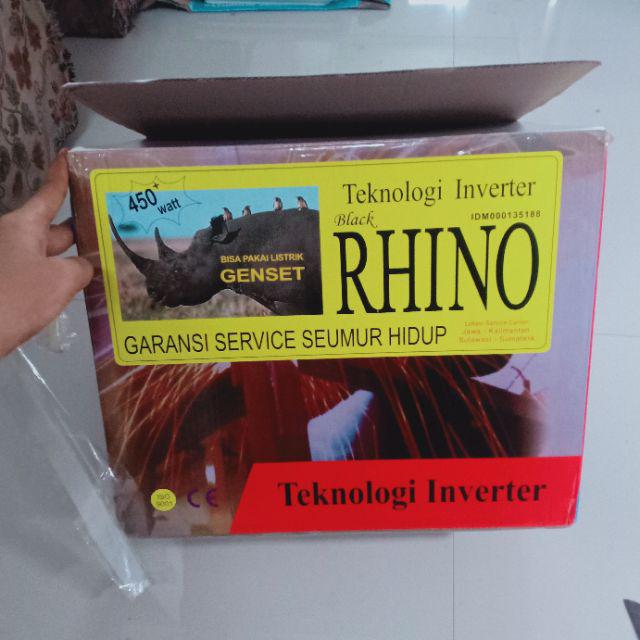 Mesin Las Rhino 450watt 120a Power 900watt