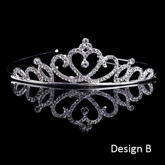 Wanita Mahkota Korea Fashion Berlian Women Jewerly Crown SJ002 KimikoOfficial