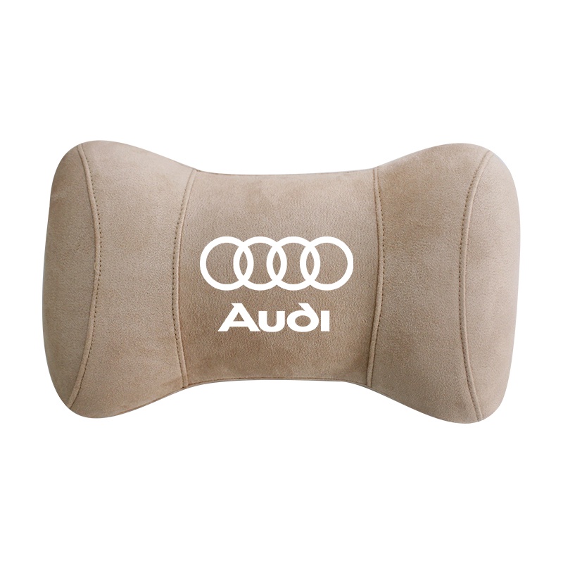 G-club Bantal Leher Bahan Kulit Rusa Untuk Audi A3 A4 Q3 Q5