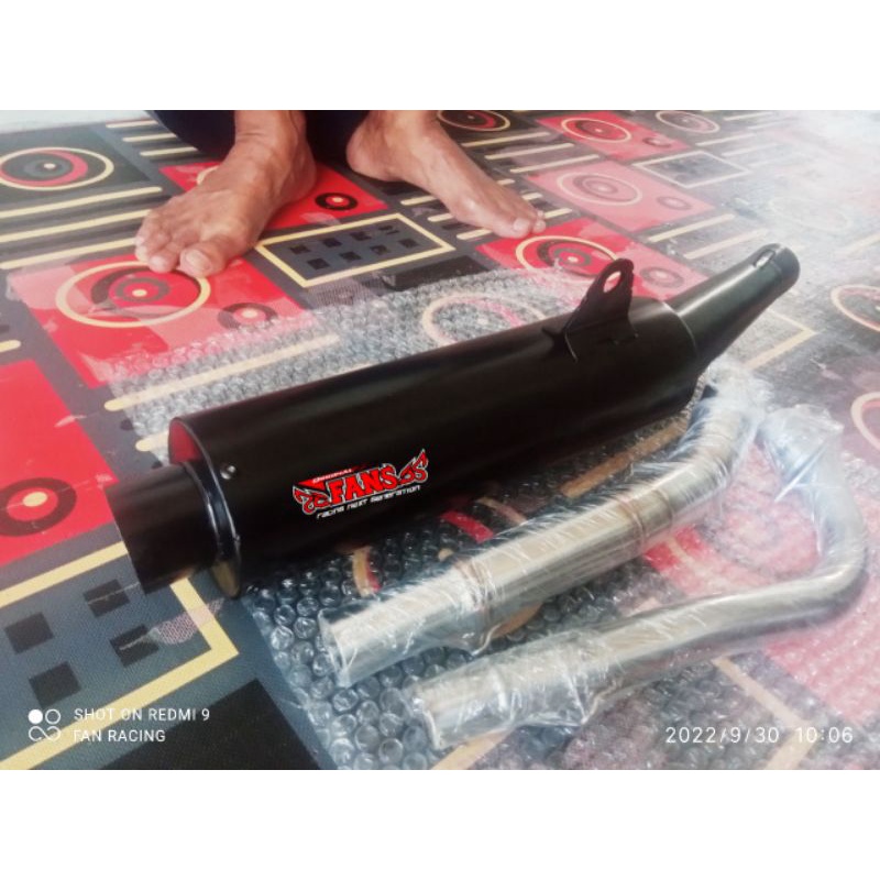 KNALPOT FANS RACING Ex5 / Dream / Kriss110 / EX5110 FI WAVE125 S WAVE125 inlet 38 mm