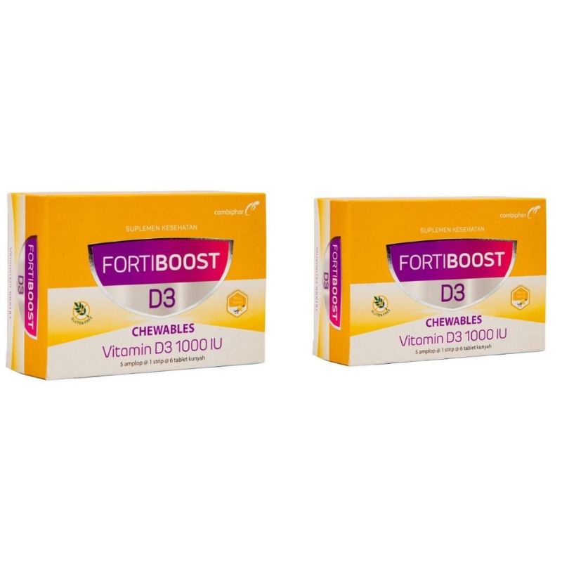 FORTIBOOST D3 1000 IU @6 TABLET KUNYAH