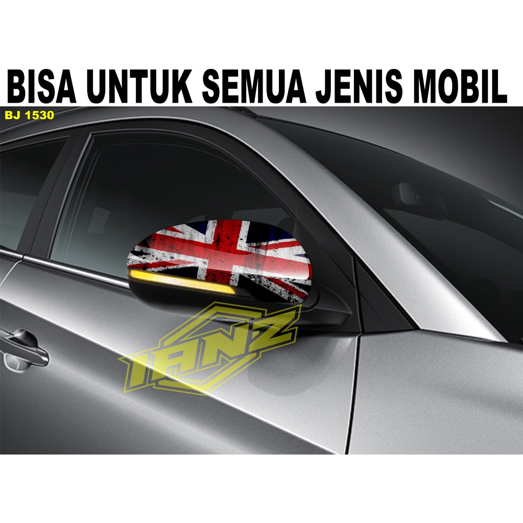 STICKER SPION MOBIL BENDERA INGGRIS / STIKER MOBIL / STIKER SPION