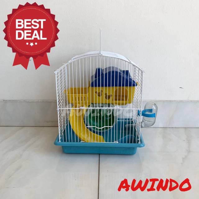 RUMAH KANDANG HEWAN TERNAK HAMSTER TIKUS KELINCI BINATANG ANIMAL CAGE ORIGINAL 11