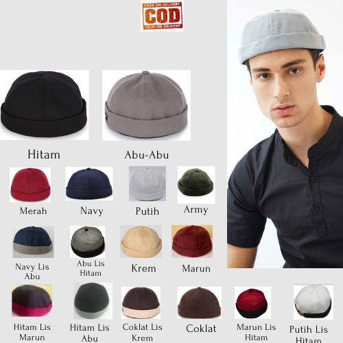 TERMURAH MIKI HAT TOPI PECI HIJRAH KUALITAS PREMIUM