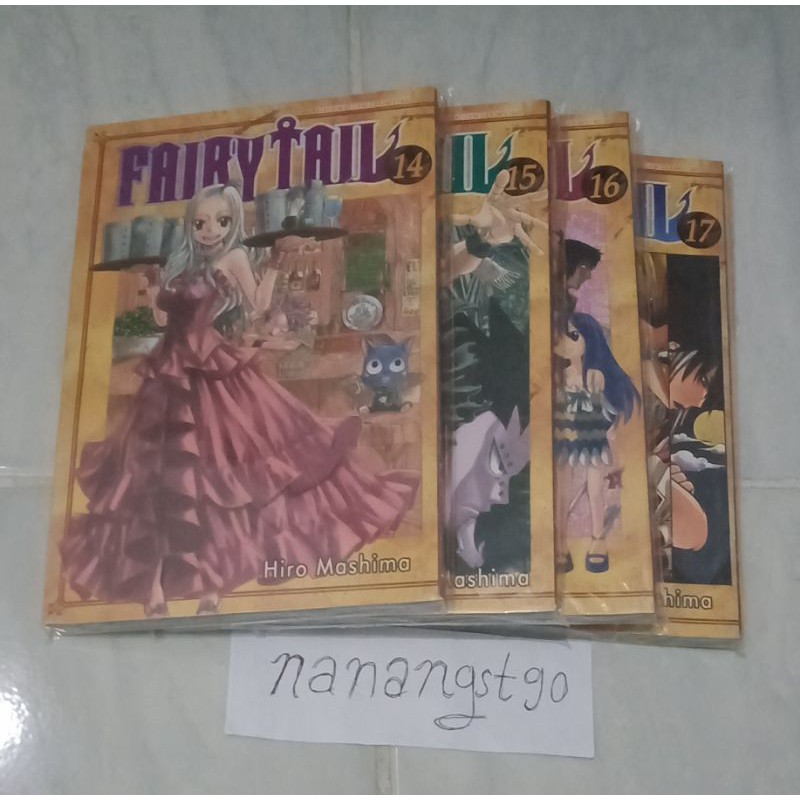 komik Fairy Tail 14,15,16,17