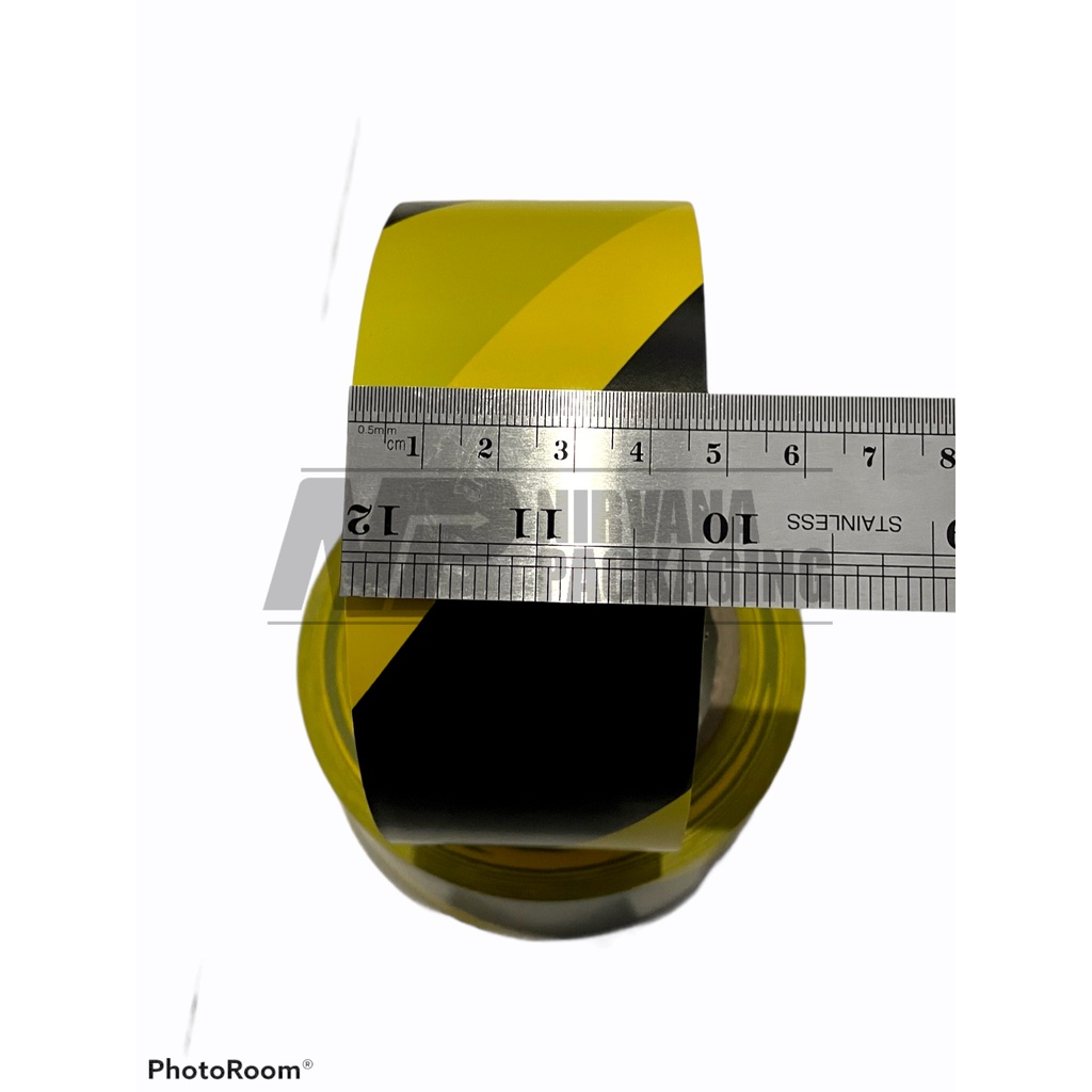 

Lakban PVC Marking Floor / Lakban Lantai - Police Line 2 Inch - 48 mm X 33 Meter