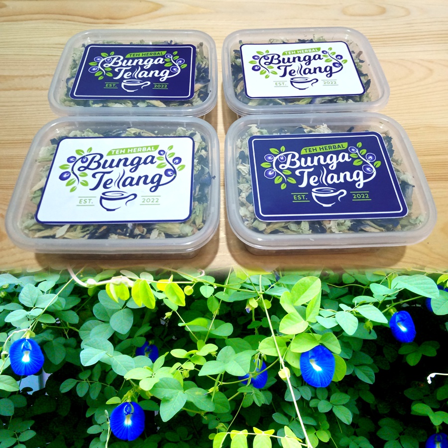 

Teh Herbal / Teh Kering Bunga Telang Biru (Butterfly Pea) 100 gr