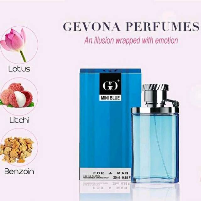 Terlaris Parfum DUNHILL BLUE Parfume Mini Collection By GEVONA 25ml Original