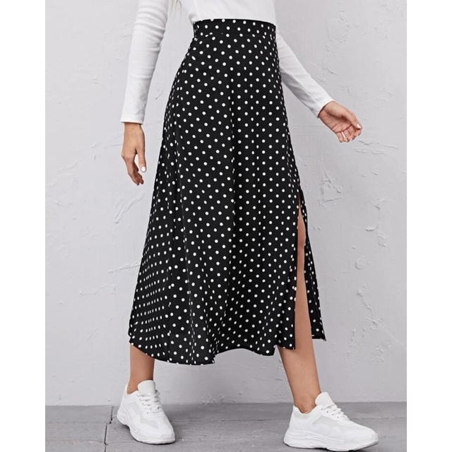SKOUTWEAR | Lilyana Polka Skirt (Petite Size to Plus Size)