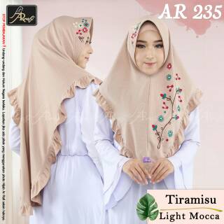 Hijab Jilbab Kerudung  Bergo Motif Ar Rafi 235 Bergo 