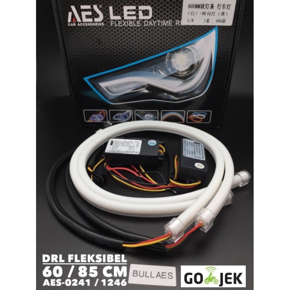 DRL FLEKSIBEL 60 Cm Merk AES 2017 Softled Drl Dan Sein Running