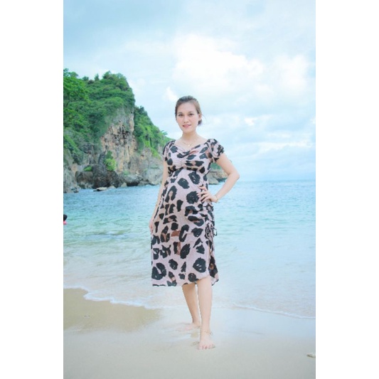 DASTER RAYON VIRAL TERBARU MODEL GISEL KERUT DADA/ FULL KERUT BAGIAN BELAKANG