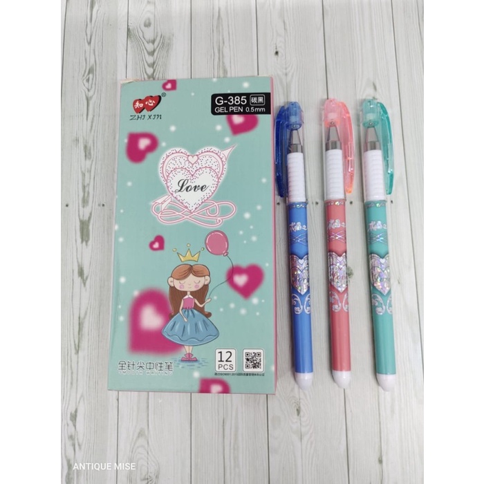 

Jual Pen Gel Zhi Xin 385 Love Terlaris