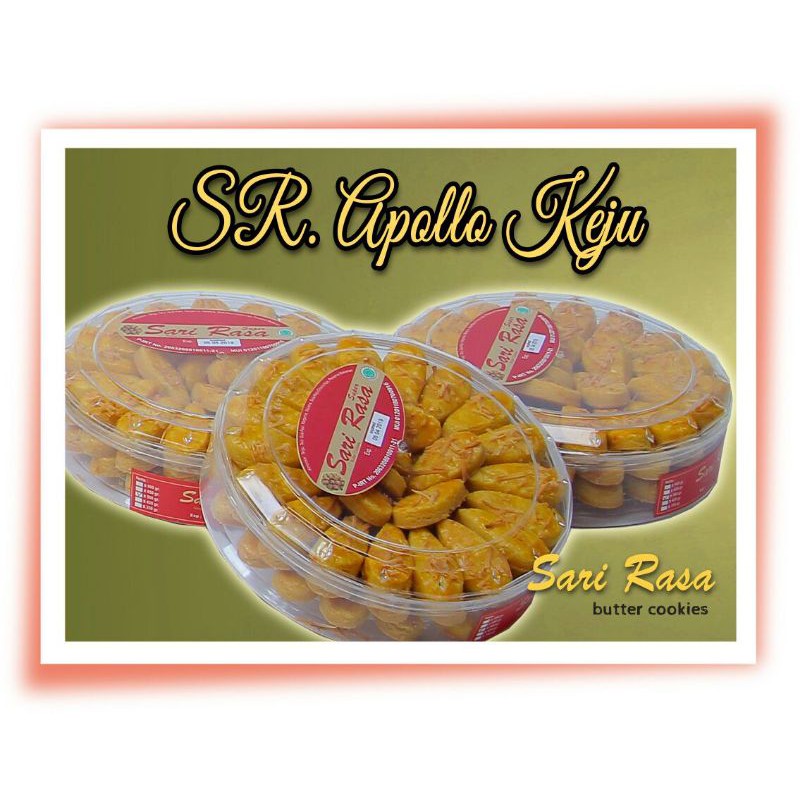 

Cookies Sari rasa Apollo keju 476gr