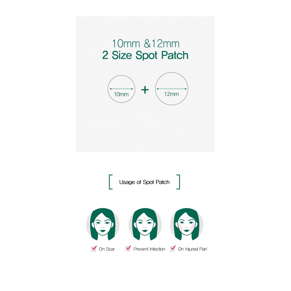 SOME BY MI CLEAR SPOT PATCH (18 PATCH) Invisible Intensive Spot Patch acne treatments Somebymi Clear