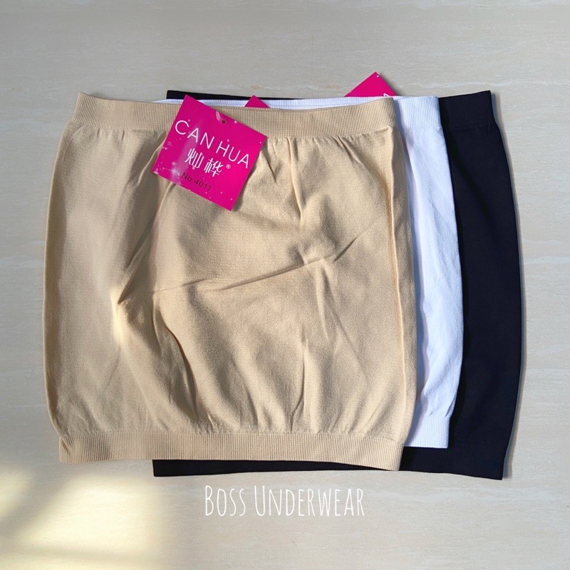 TYN Kemben Polos Kemben Panjang Atasan Kemben Crop Top Dalaman wanita Kemben putih kemben hitam