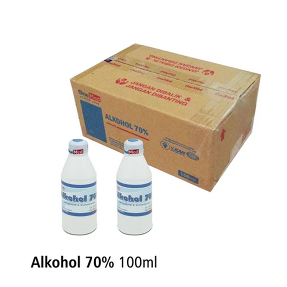 Jual Alkohol 70 100ml Onemed Alkohol 70 Persen Onemed Shopee Indonesia 4970