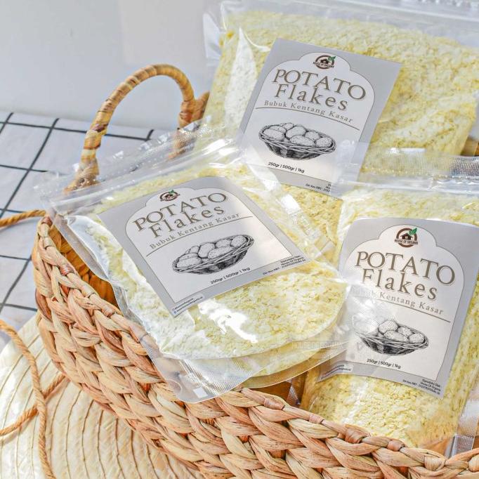 

House Of Organix Potato Flakes / Bubuk Kentang Kasar 250 Gr