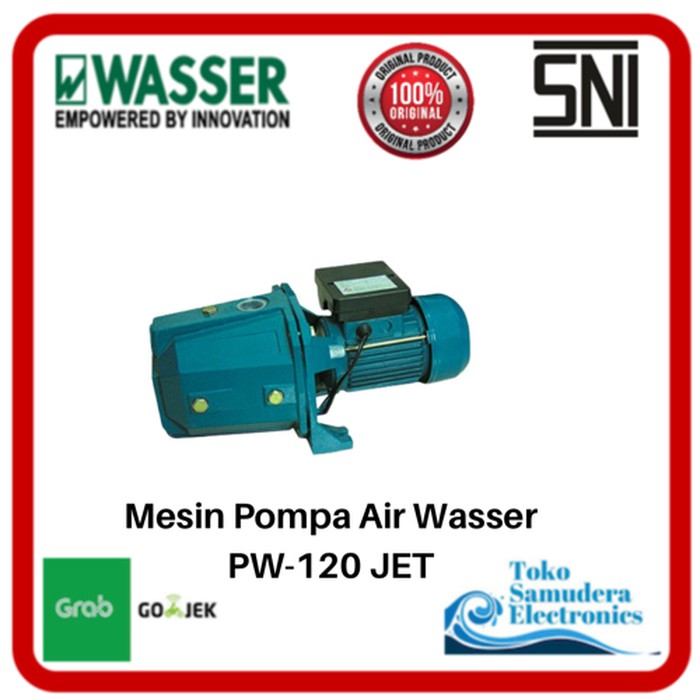 Mesin Pompa Air Semi Jet Pump Wasser Pw 120 Jet Shopee Indonesia