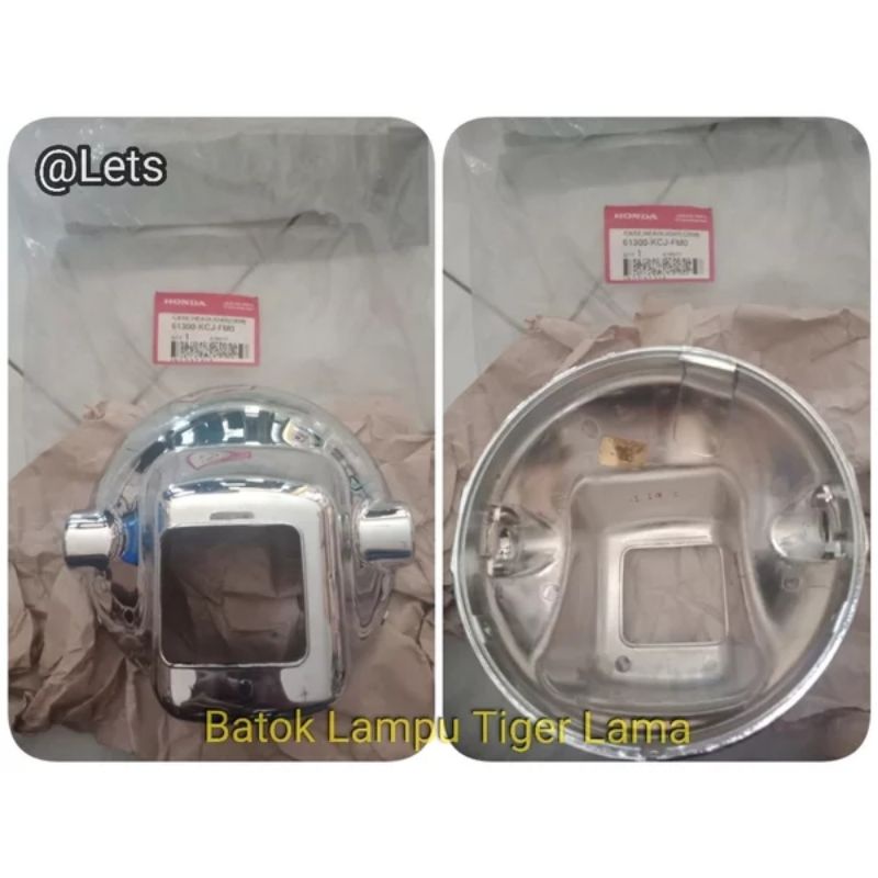 BATOK LAMPU CROME TIGER 2000