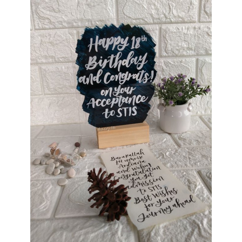 

Akrilik Lettering/Standing Akrilik