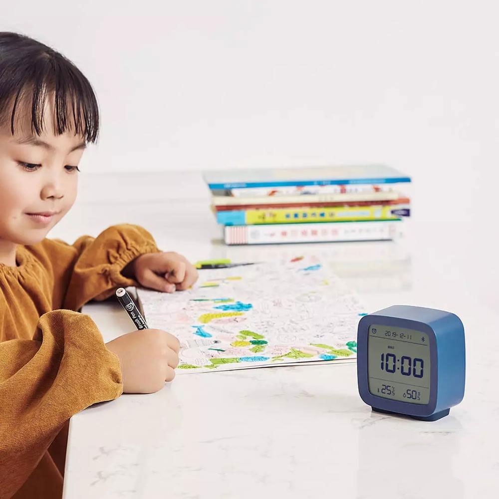 Qingping Jam Meja Smart Alarm Clock Temperature Bluetooth - CGD1