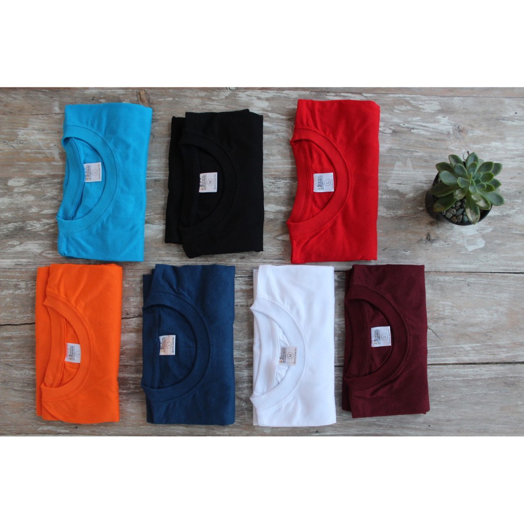 Kaos Polos Premium Katun bambu