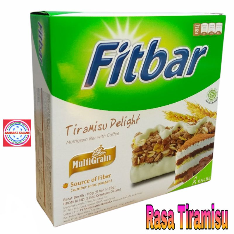 

FITBAR TIRAMISU 2 BOX ISI 10 PCS