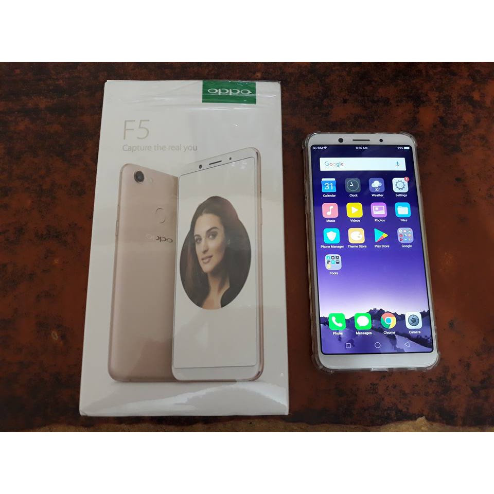 Jual Murah Oppo F5 Ram 4gb / 32gb Gold Kondisi Baru