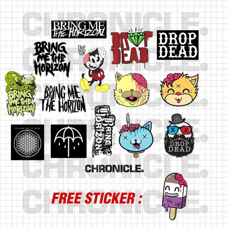 

STICKER VINYL BMTH X DROPDEAD