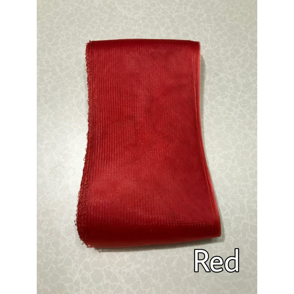 10 Yard &amp; 25 YARD - 15 CM PITA HARDNET HALUS | JALA LEMAS | HORSEHAIR