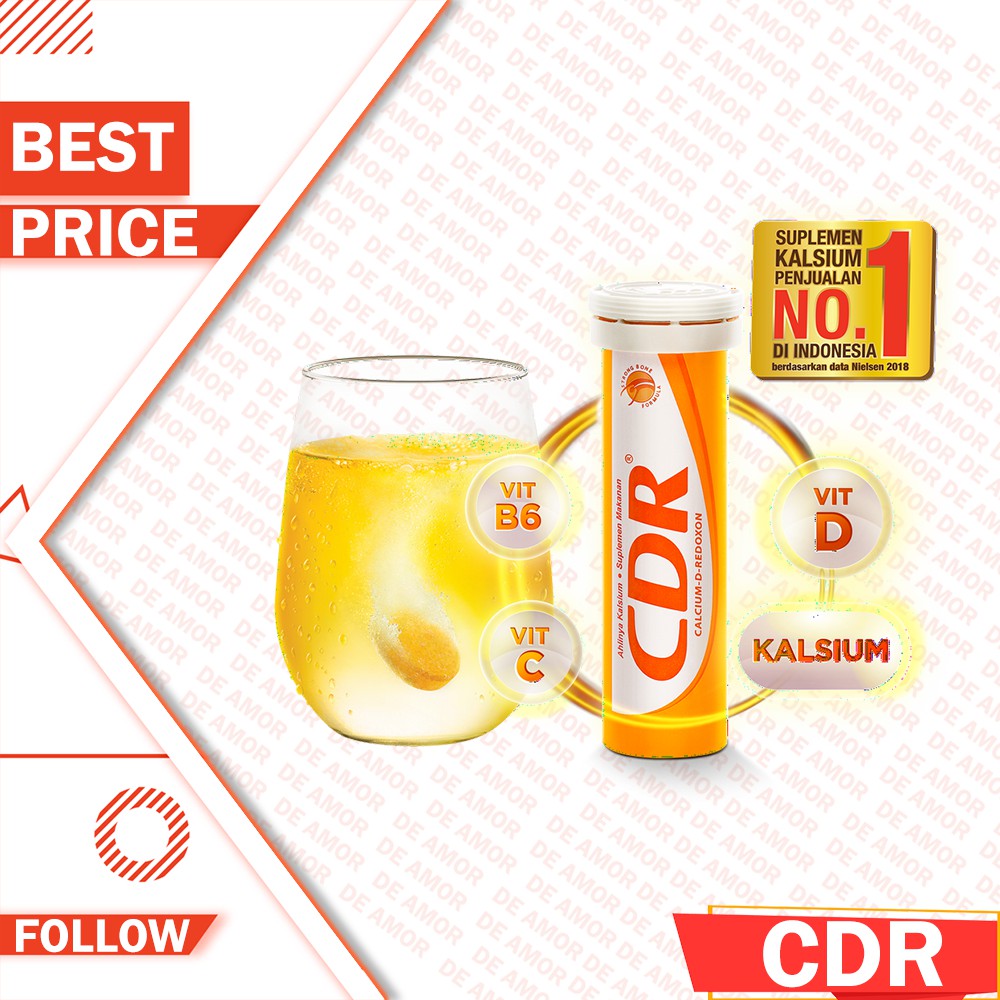 CDR ORANGE JERUK 10 TABLET EFFERVESCENT READY HALAL Vitamin C 1000 mg D B6 Kalsium 250 mg BAYER