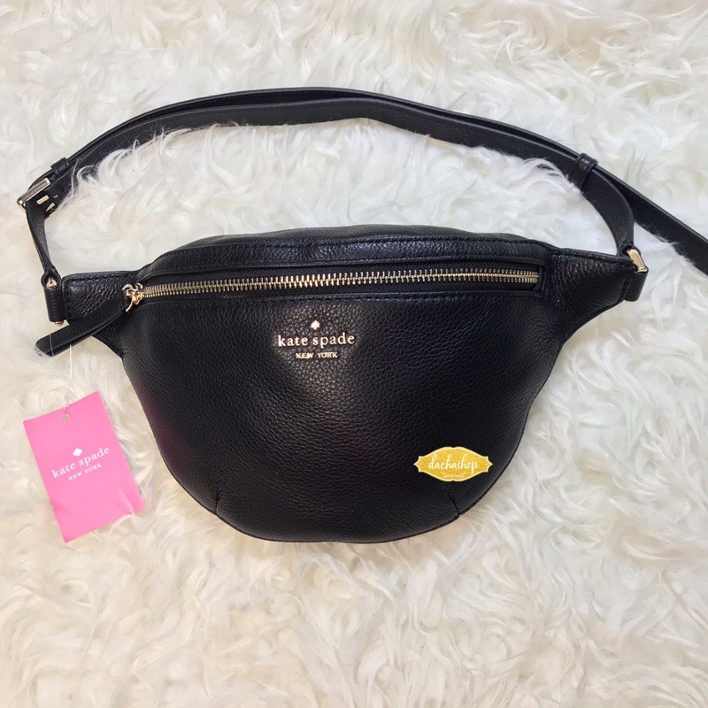 Jual kate spade belt bag jackson black | Shopee Indonesia