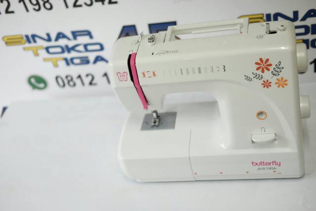 BUTTERFLY JH8190A Mesin Jahit Portable Pemula