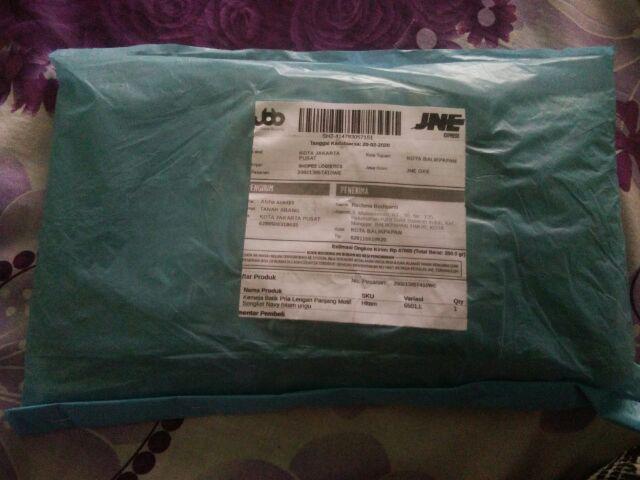 Kemeja Batik Pria Lengan Panjang Motif Songket Navy Hitam Ungu