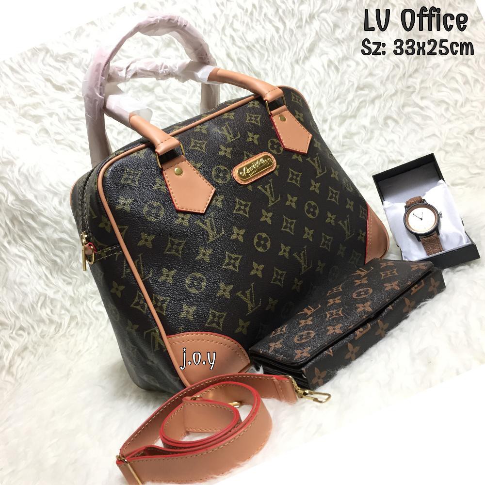 Tas Lokal/Tas Murah/Tas Paket Murah/Paket 3in1 LV Office