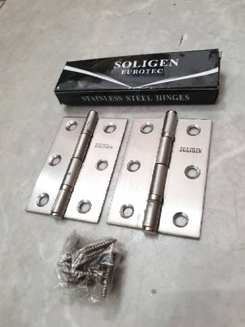 Engsel 2,5in soligen stainless lemari / kitchen set