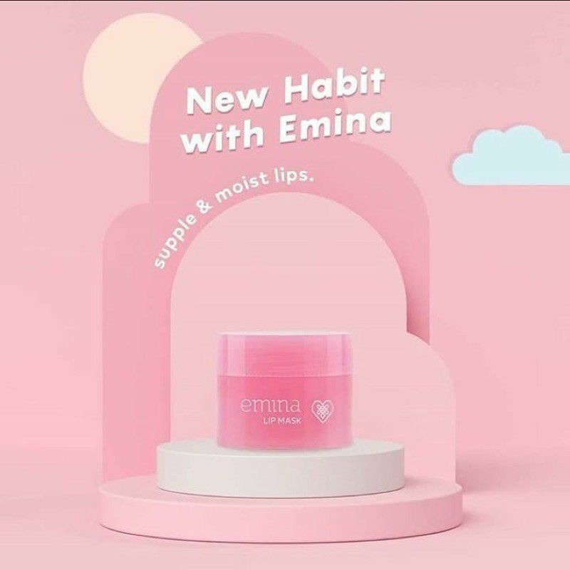 ☃Cutezz_Ching1☃Emina Lip Mask 9g - Pelembab Bibir