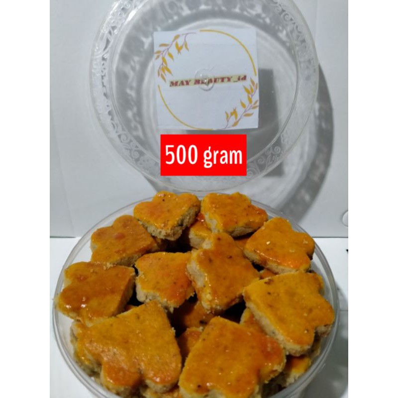 

KUE KACANG 500 GRAM_KUE LEBARAN_Roti kacang atau kue kacang jadul_kue kering