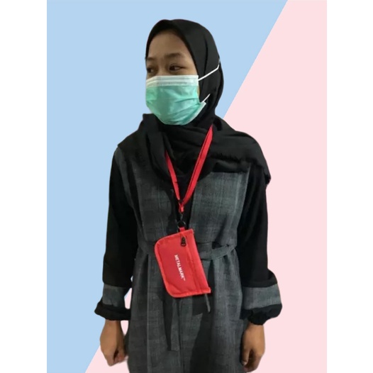 New Hanging Wallet Dompet Gantung Dompet Kalung Unisex METALMARK.TM