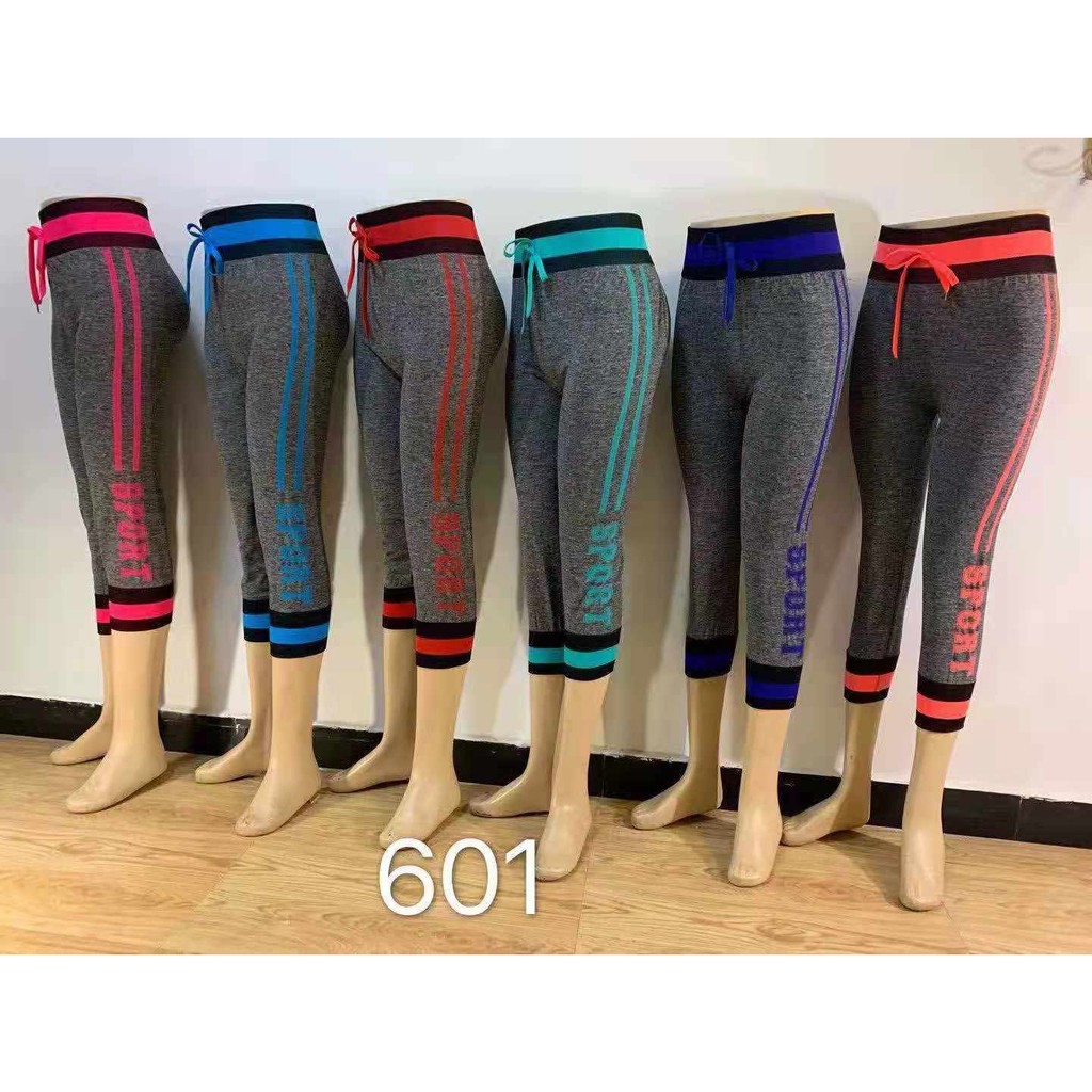 LEGGING SPORT PENDEK WANITA 601 IMPORT