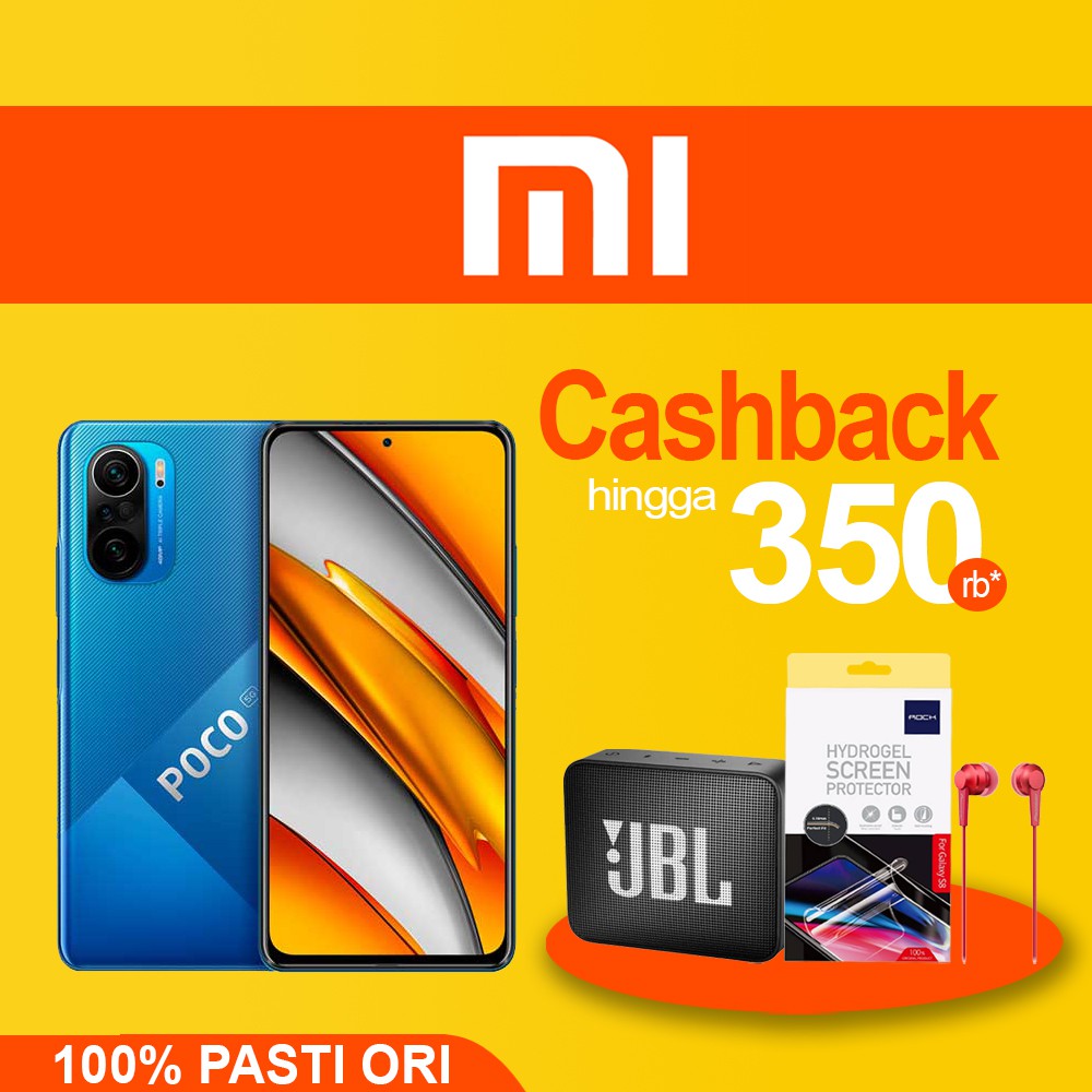 XIAOMI POCO F3 (5G) 6GB 128GB Poco F 3 8GB 256GB F3 5G GARANSI RESMI