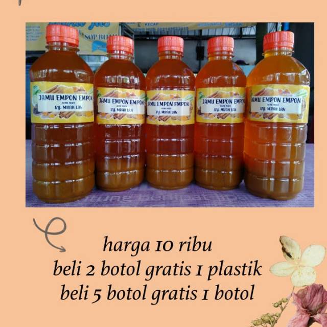 

Jamu empon empon buat imunitas tubuh...