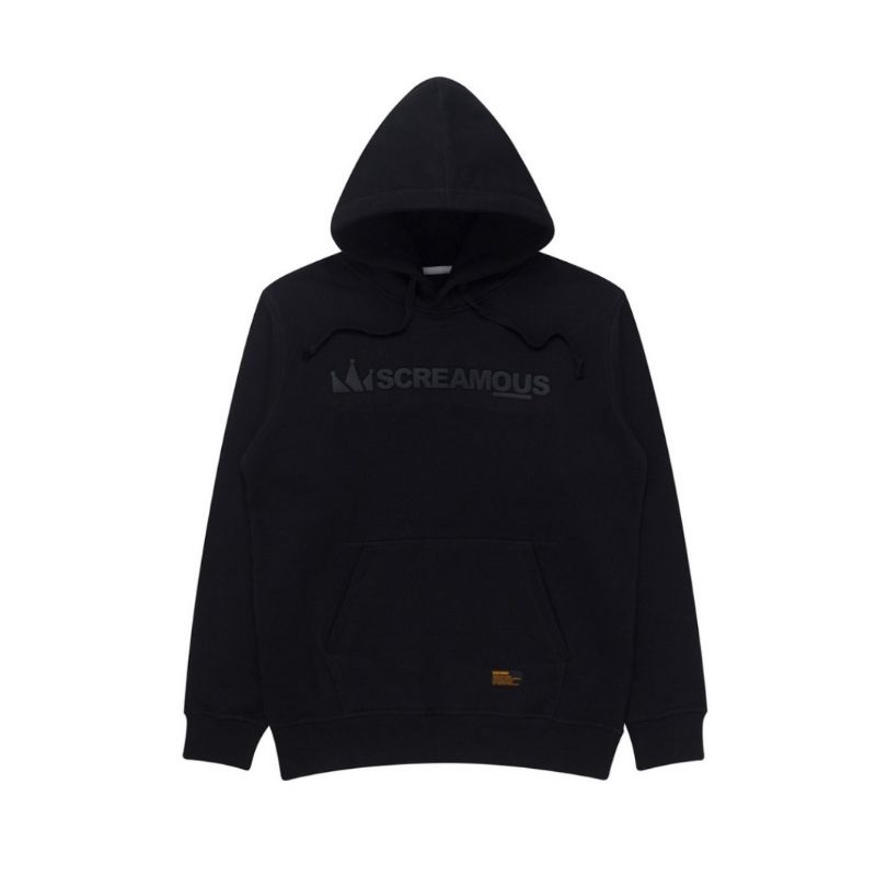 SCREAMOUS - Hoodie | Sweater Jaket LEGEND BLACK ON BLACK