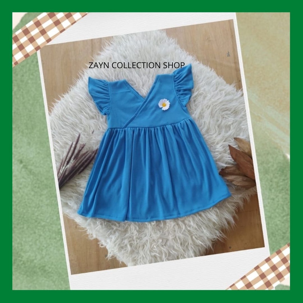 Dress Anak Bayi Perempuan Pakaian Harian Cewek