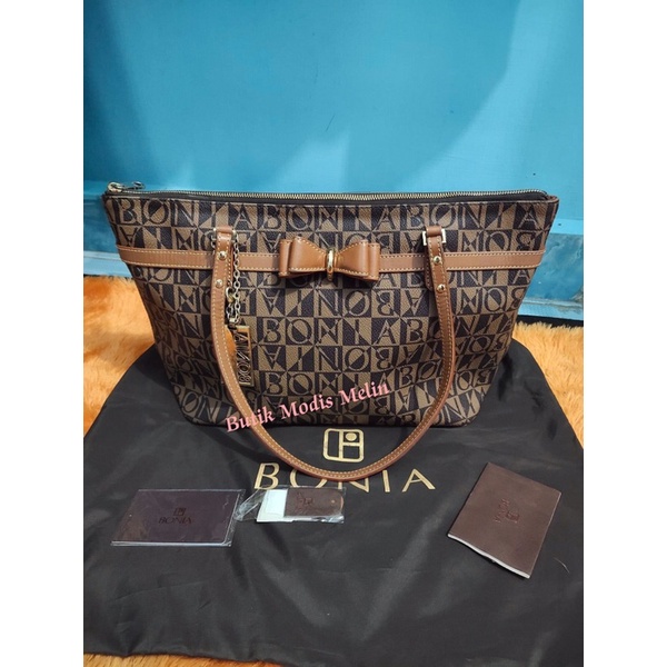 TAS WANITA BONIA TOTE PRELOVED ORIGINAL