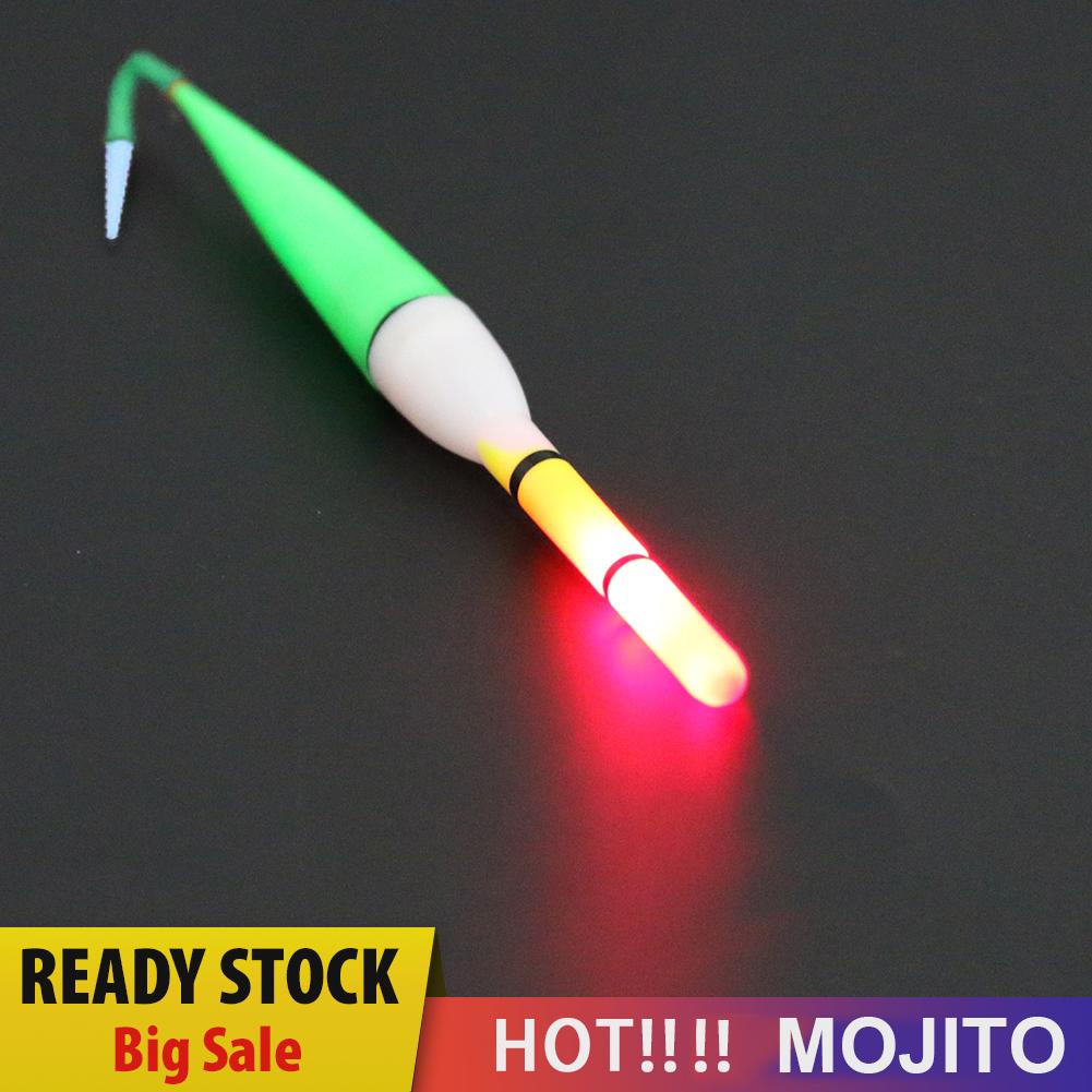 5pcs Pelampung Pancing Bahan Plastik Dengan Lampu Led